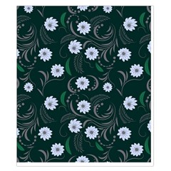 Folk flowers art pattern Floral  surface design  Seamless pattern Duvet Cover Double Side (California King Size) from ArtsNow.com Front