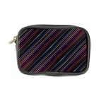 Dark Multicolored Striped Print Design Dark Multicolored Striped Print Design Coin Purse