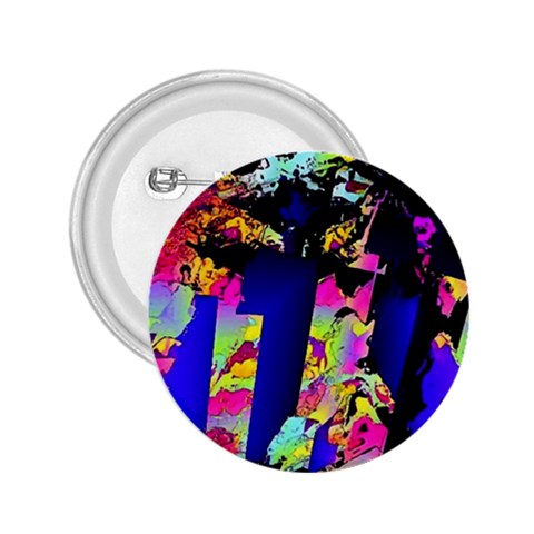 Neon Aggression 2.25  Buttons from ArtsNow.com Front