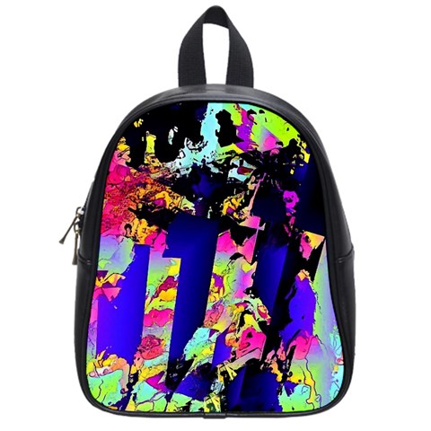Neon Aggression School Bag (Small) from ArtsNow.com Front