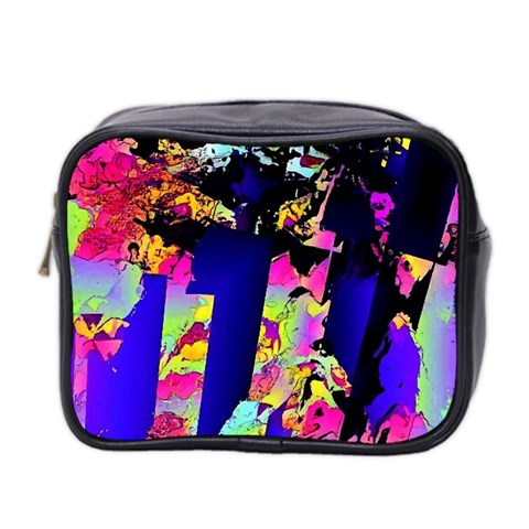 Neon Aggression Mini Toiletries Bag (Two Sides) from ArtsNow.com Front