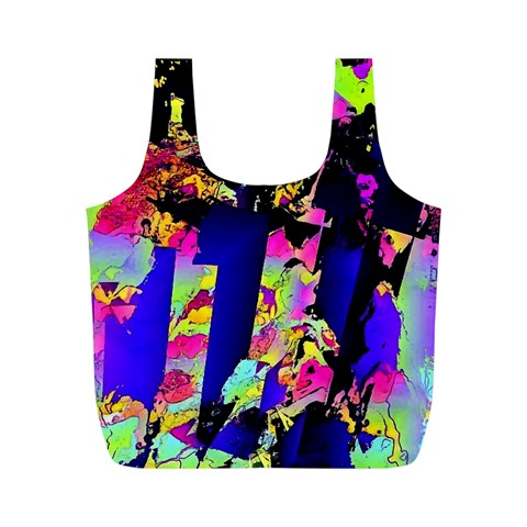 Neon Aggression Full Print Recycle Bag (M) from ArtsNow.com Front
