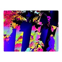 Neon Aggression Double Sided Flano Blanket (Mini)  from ArtsNow.com 35 x27  Blanket Back