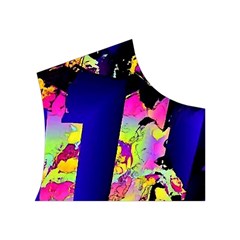 Neon Aggression Women s Button Up Vest from ArtsNow.com Top Right