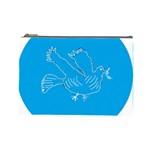 Peace  Dove Cosmetic Bag (Large)