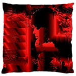 Red Light Standard Flano Cushion Case (Two Sides)