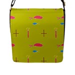 Fish Flap Closure Messenger Bag (L)