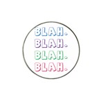 Blah Blah Hat Clip Ball Marker (10 pack)