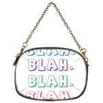 Blah Blah Chain Purse (Two Sides)