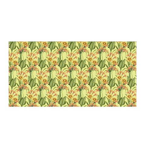 Green Pastel Pattern Satin Wrap from ArtsNow.com Front