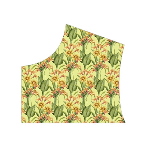 Green Pastel Pattern Women s Button Up Vest from ArtsNow.com Top Left