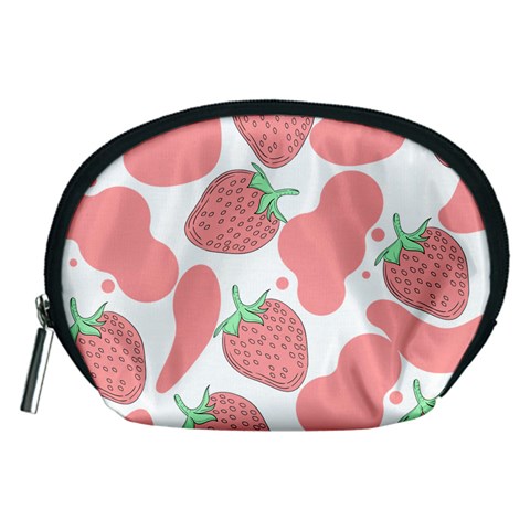 Strawberry Cow Pet Accessory Pouch (Medium) from ArtsNow.com Front
