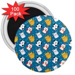 Funny Pets 3  Magnets (100 pack)