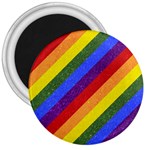 Lgbt Pride Motif Flag Pattern 1 3  Magnets