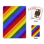 Lgbt Pride Motif Flag Pattern 1 Playing Cards Single Design (Rectangle)