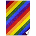 Lgbt Pride Motif Flag Pattern 1 Canvas 12  x 18 
