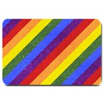 Lgbt Pride Motif Flag Pattern 1 Large Doormat 