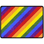 Lgbt Pride Motif Flag Pattern 1 Fleece Blanket (Large) 