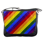 Lgbt Pride Motif Flag Pattern 1 Messenger Bag