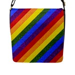 Lgbt Pride Motif Flag Pattern 1 Flap Closure Messenger Bag (L)