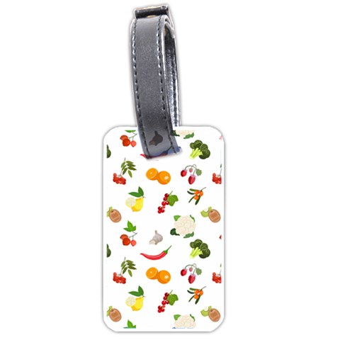 Fruits, Vegetables And Berries Luggage Tag (one side) from ArtsNow.com Front