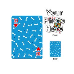 Dog Love Playing Cards 54 Designs (Mini) from ArtsNow.com Front - Heart10