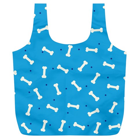 Dog Love Full Print Recycle Bag (XL) from ArtsNow.com Front