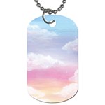 Evening Sky Love Dog Tag (One Side)