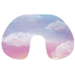 Evening Sky Love Travel Neck Pillow