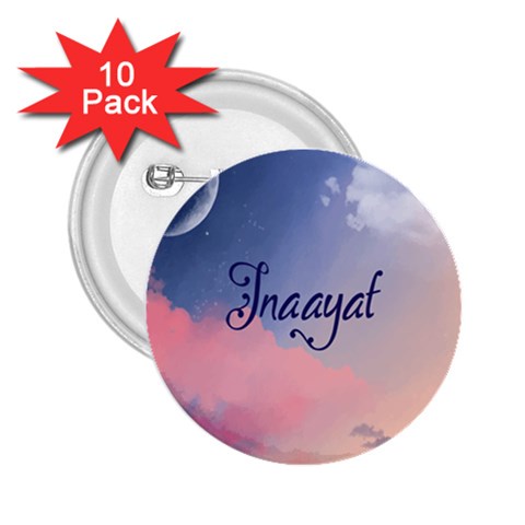 Inaayat 2.25  Buttons (10 pack)  from ArtsNow.com Front