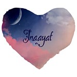 Inaayat Large 19  Premium Heart Shape Cushions