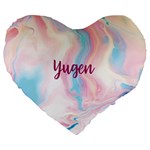 Yugen Large 19  Premium Heart Shape Cushions