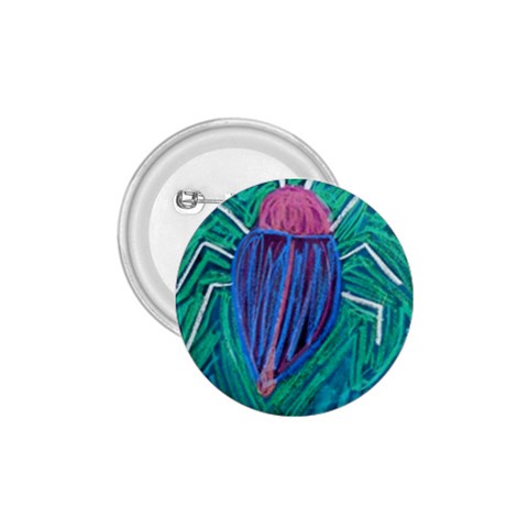 Big Green Bug  1.75  Button from ArtsNow.com Front