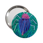 Big Green Bug  2.25  Handbag Mirror