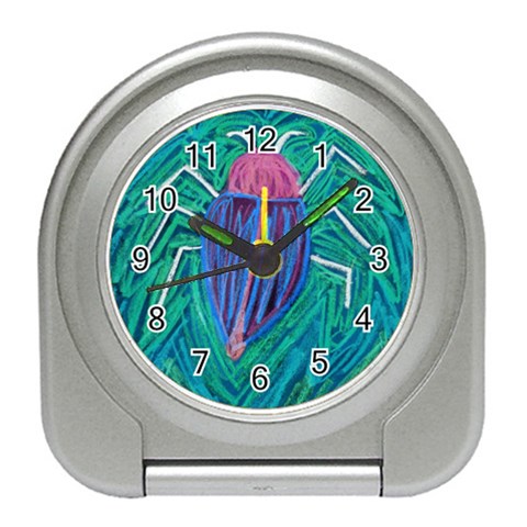 Big Green Bug  Travel Alarm Clock from ArtsNow.com Front