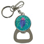 Big Green Bug  Bottle Opener Key Chain