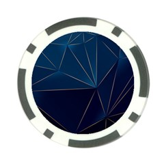 Luxda No.1 Poker Chip Card Guard from ArtsNow.com Back