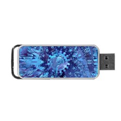 Fuzzball Mandala Portable USB Flash (Two Sides) from ArtsNow.com Back