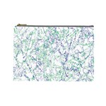 Splatter Abstract Bright Print Cosmetic Bag (Large)