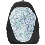 Splatter Abstract Bright Print Backpack Bag