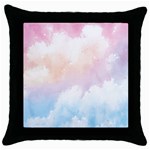 Morning Sky Love Throw Pillow Case (Black)