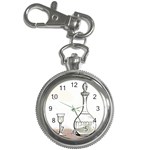 Wine Glass And Decanter Key Chain Watches
