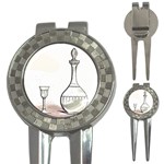 Wine Glass And Decanter 3-in-1 Golf Divots