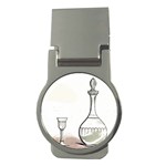 Wine Glass And Decanter Money Clips (Round) 