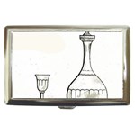 Wine Glass And Decanter Cigarette Money Case