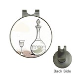 Wine Glass And Decanter Hat Clips with Golf Markers