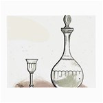 Wine Glass And Decanter Small Glasses Cloth