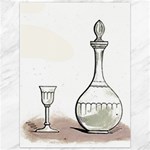 Wine Glass And Decanter Canvas 36  x 48 