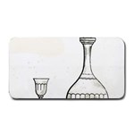 Wine Glass And Decanter Medium Bar Mats