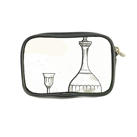 Wine Glass And Decanter Coin Purse from ArtsNow.com Back